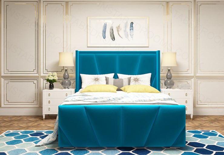 Insta Rise Winged Luxury Bed