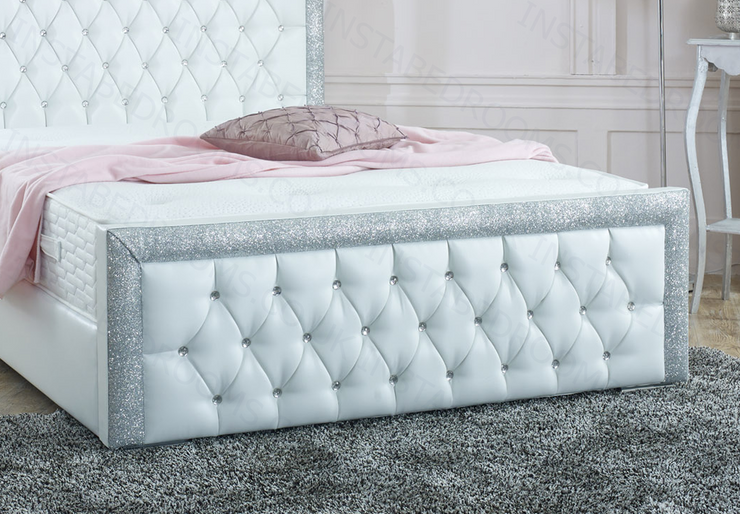 Elevate Luxury Bed Foot Close Up
